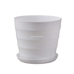 Colorful Mini Plastic Flower Pot Imitation Ceramic Vase