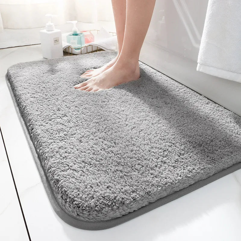 Super Thick Fluff Fiber Bath Mats