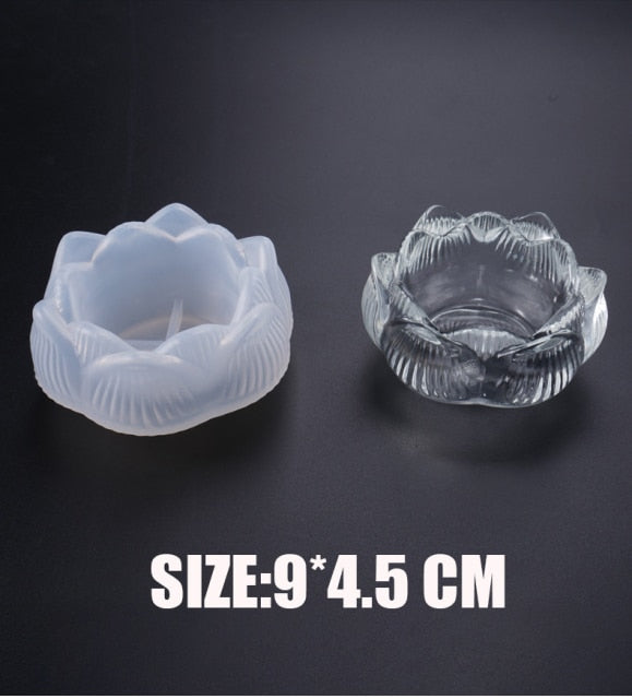 2021 DIY Resin Mold Candle Holder Silicone